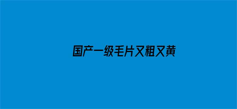 >国产一级毛片又粗又黄又硬横幅海报图